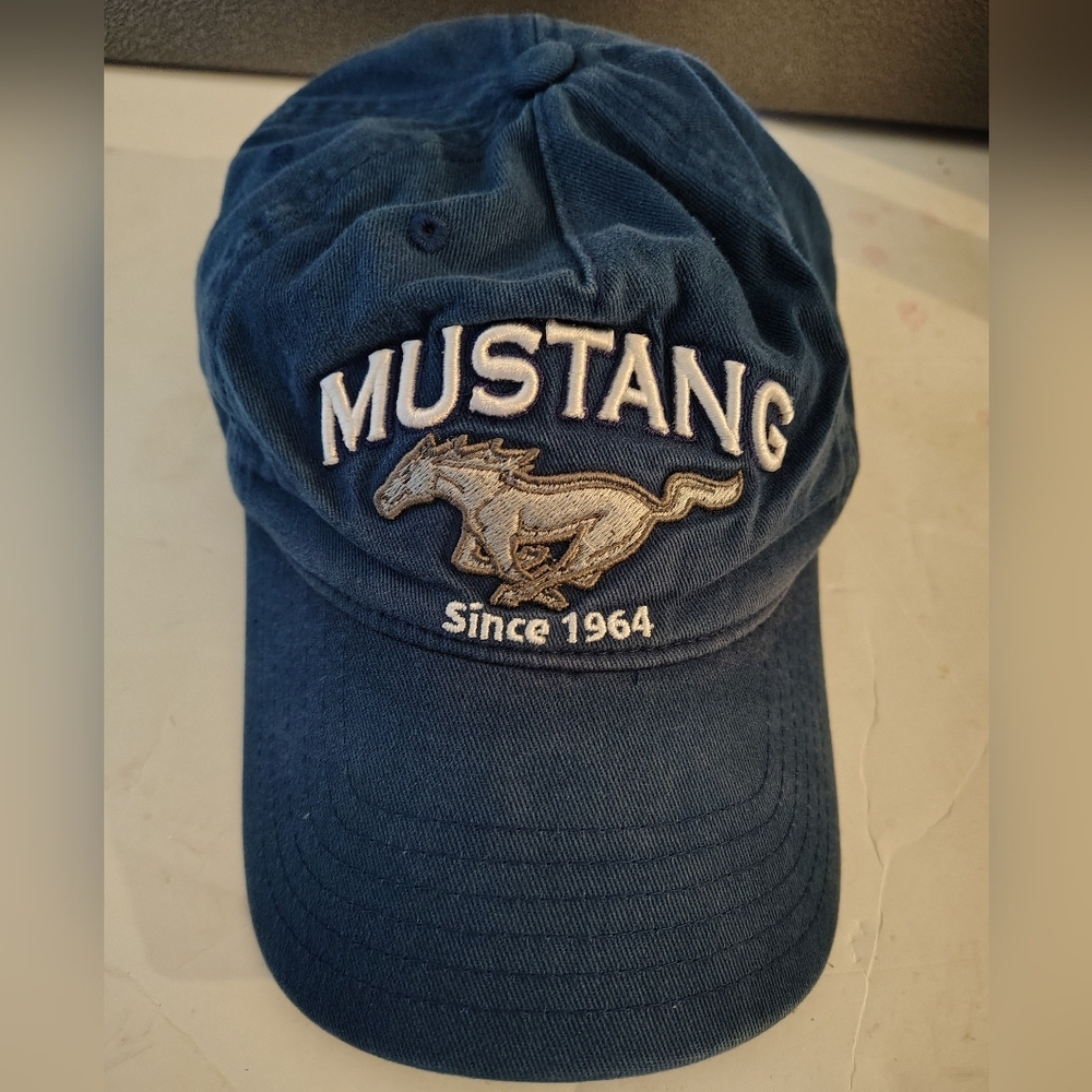 Ford Mustang Adjustable SnapBack Hat Embroidered Logo (Official Licensed)
